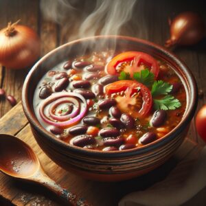 Nationalgericht El Salvador: #Sopa de frijoles# (Rezept)