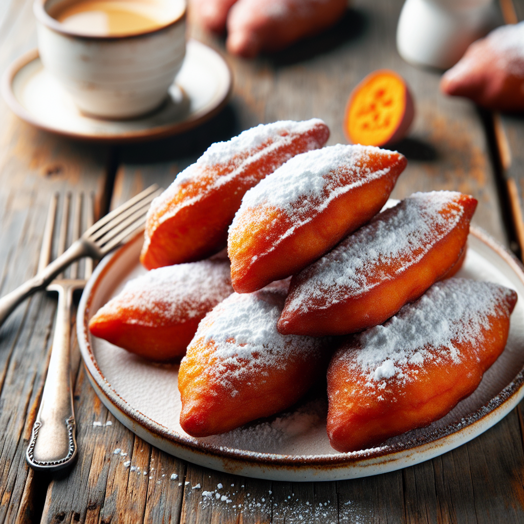 Nationalgericht Elfenbeinküste: Beignets de Patate Douce (Rezept)