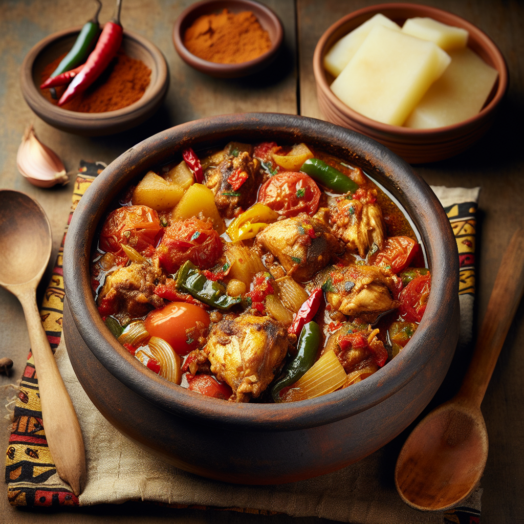 Nationalgericht Elfenbeinküste: Kedjenou de Poulet (Rezept)