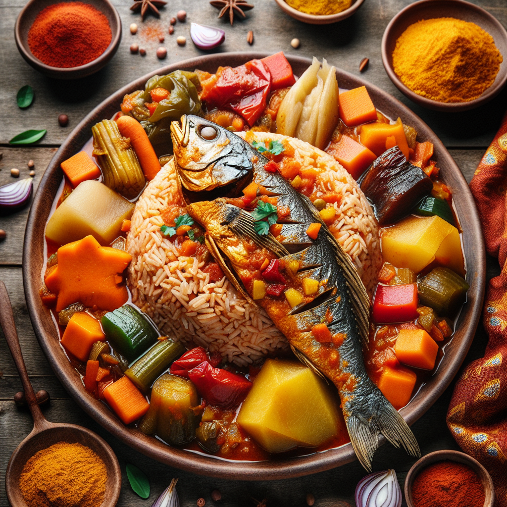 Nationalgericht Elfenbeinküste: Tiep Bou Dienn (Rezept)