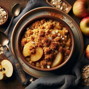 Nationalgericht England: #Apple Crumble# (Rezept)