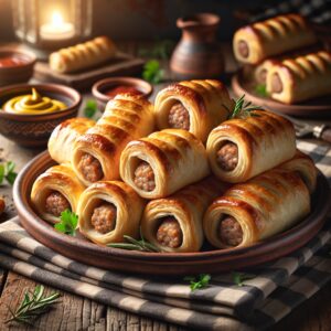 Nationalgericht England: #Sausage Rolls# (Rezept)