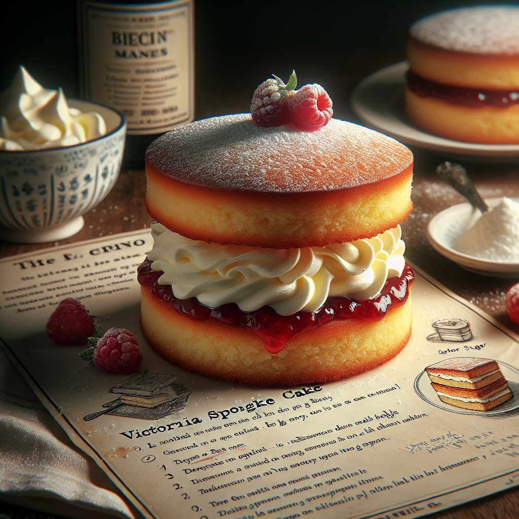 Nationalgericht England: Victoria Sponge Cake (Rezept)