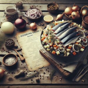 Nationalgericht Estland: Heringusalat (Rezept)