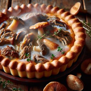 Nationalgericht Finnland: #Sienipiirakka# (Rezept)
