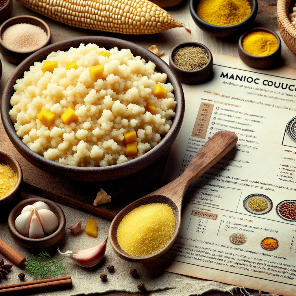 Nationalgericht Gabun: Couscous de manioc (Rezept)