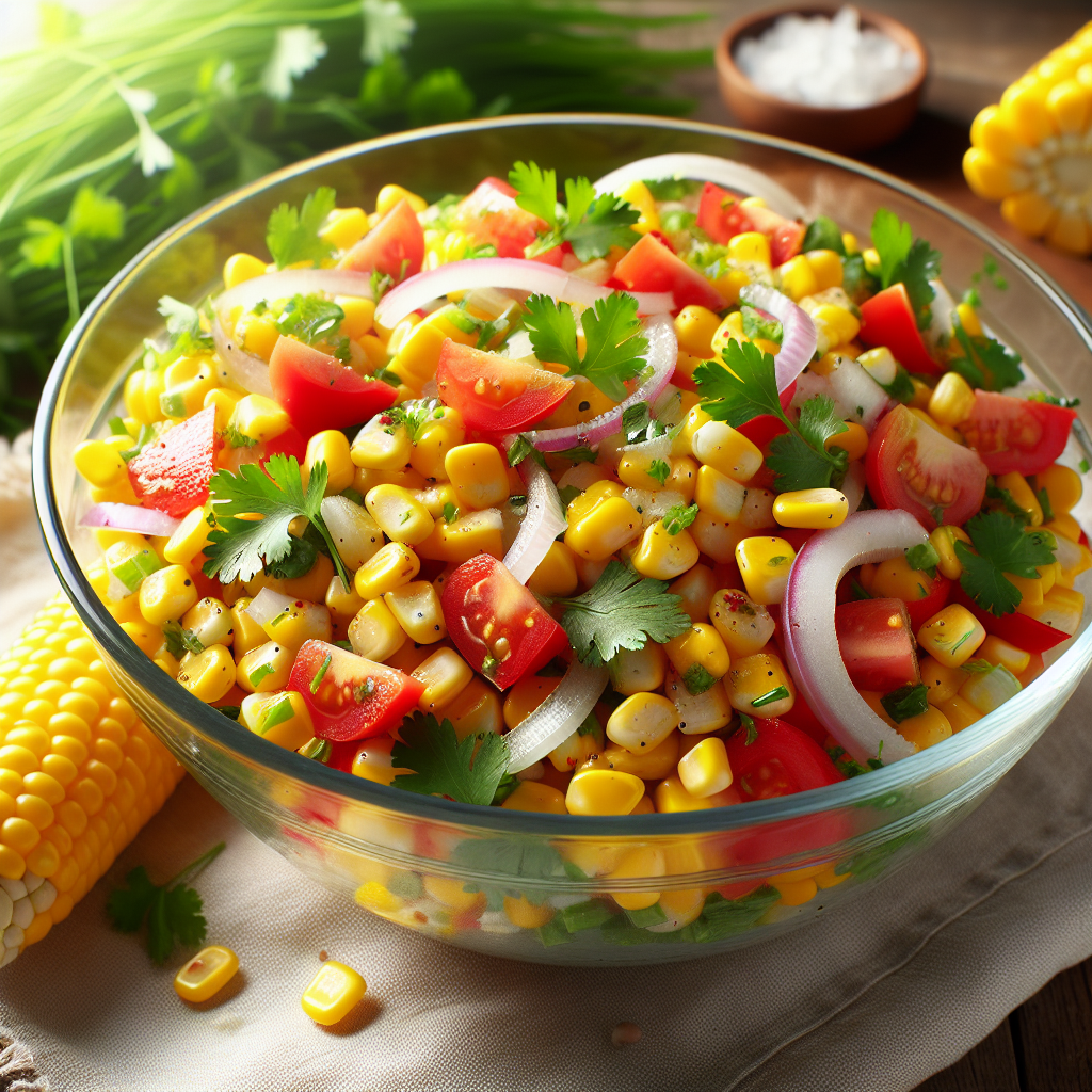 Nationalgericht Gabun: Salade de maïs (Rezept)
