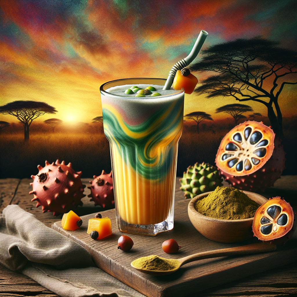 Nationalgericht Gambia: Baobab Smoothie (Rezept)