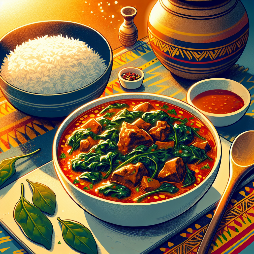 Nationalgericht Ghana: Efo Riro (Rezept)