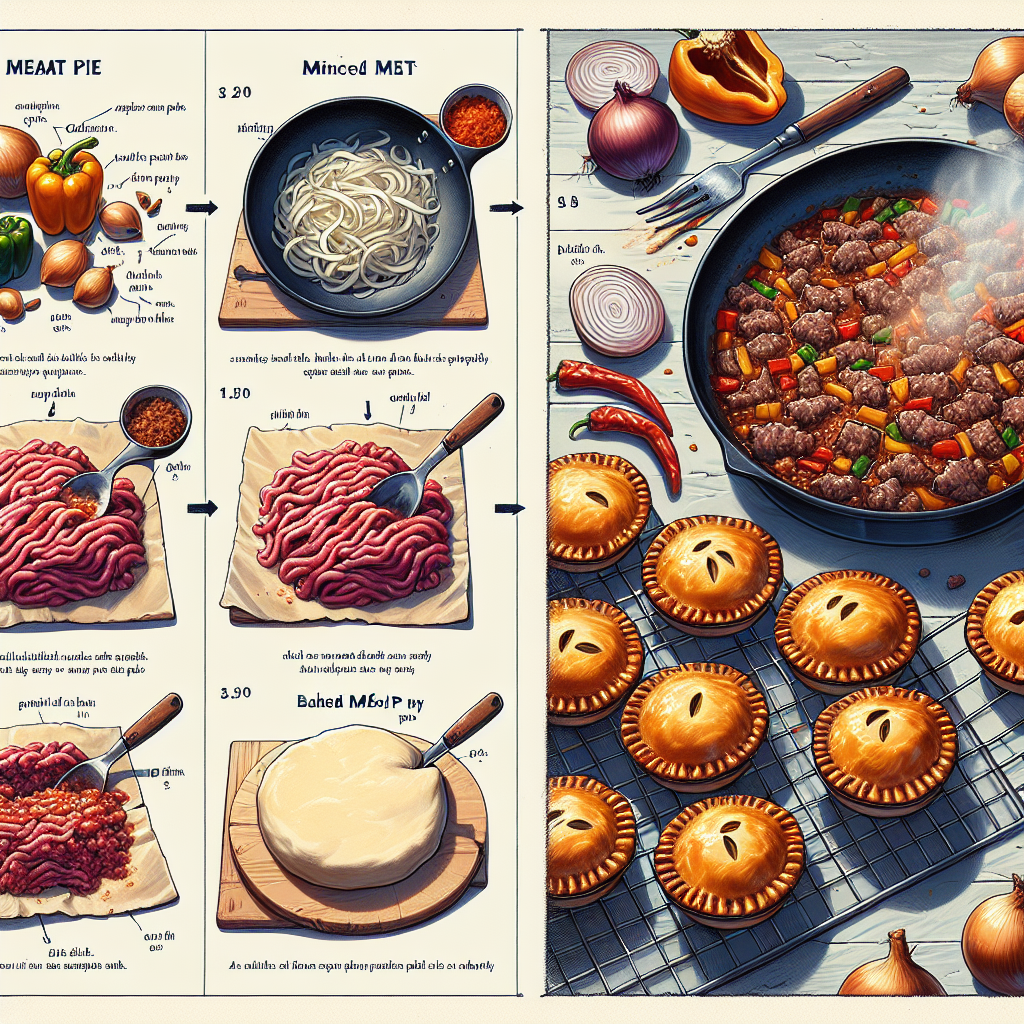 Nationalgericht Ghana: Meat Pie (Rezept)