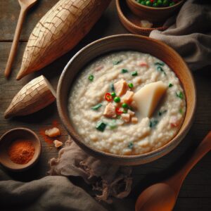 Nationalgericht Ghana: #Yam Porridge# (Rezept)