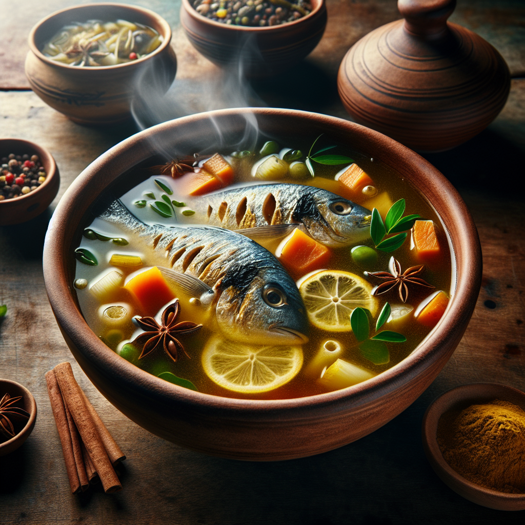 Nationalgericht Grenada: Fish Broth (Rezept)