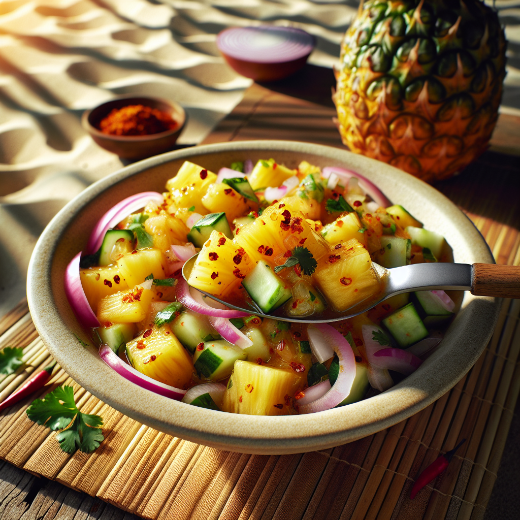 Nationalgericht Grenada: Pineapple Chow