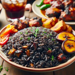 Nationalgericht Haiti: #Djon Djon Rice# (Rezept)