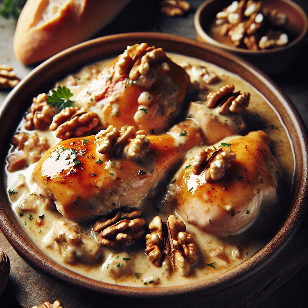 Nationalgericht Haiti: Poulet Aux Noix (Rezept)