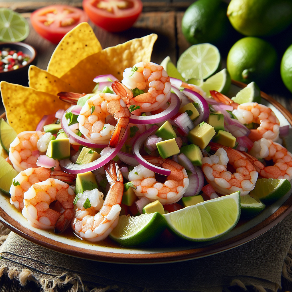 Nationalgericht Honduras: Ceviche de Camarón (Rezept)