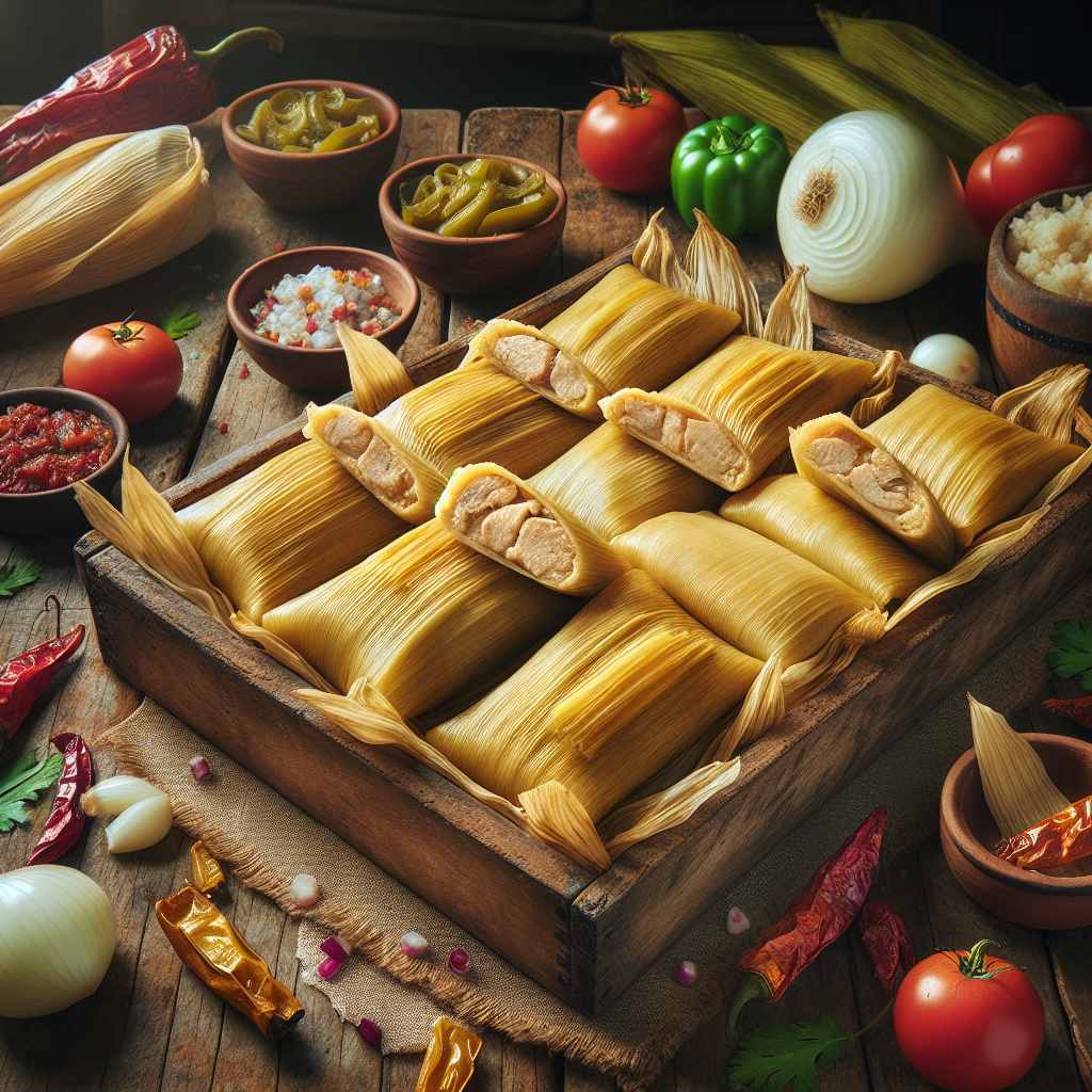 Nationalgericht Honduras: Tamales de Pollo (Rezept)