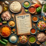 Nationalgericht Honduras: Tostadas de Pavo (Rezept)
