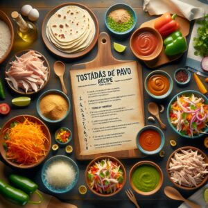 Nationalgericht Honduras: Tostadas de Pavo (Rezept)