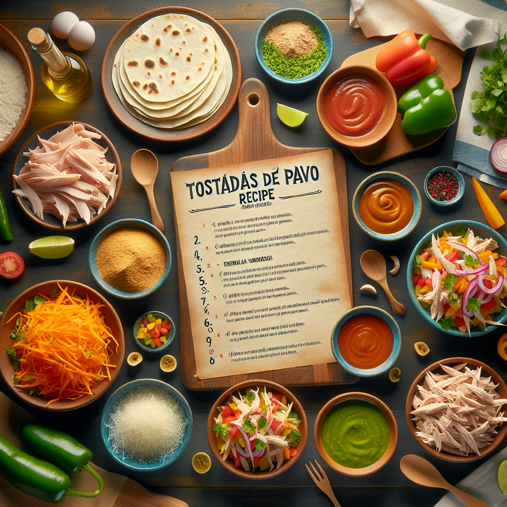 Nationalgericht Honduras: Tostadas de Pavo (Rezept)