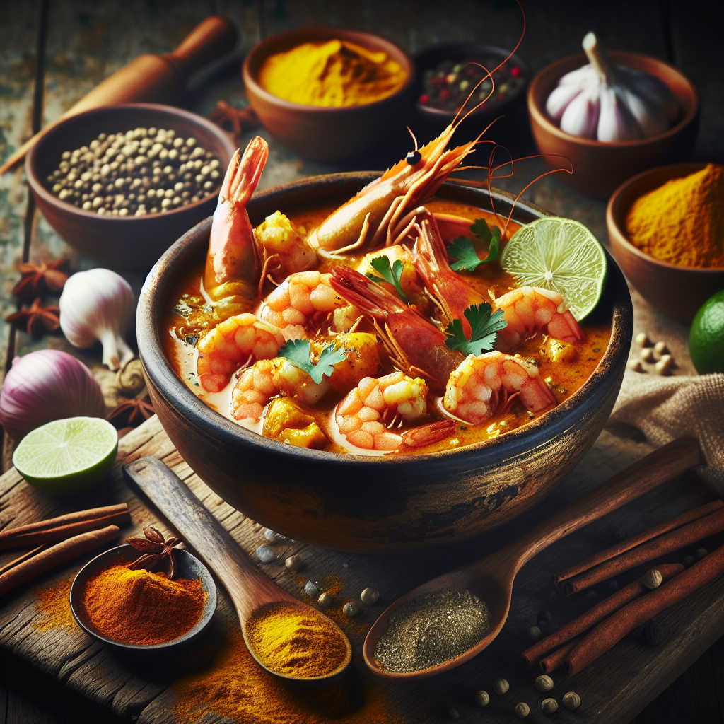 Nationalgericht Indien: Shrimp Curry (Rezept)