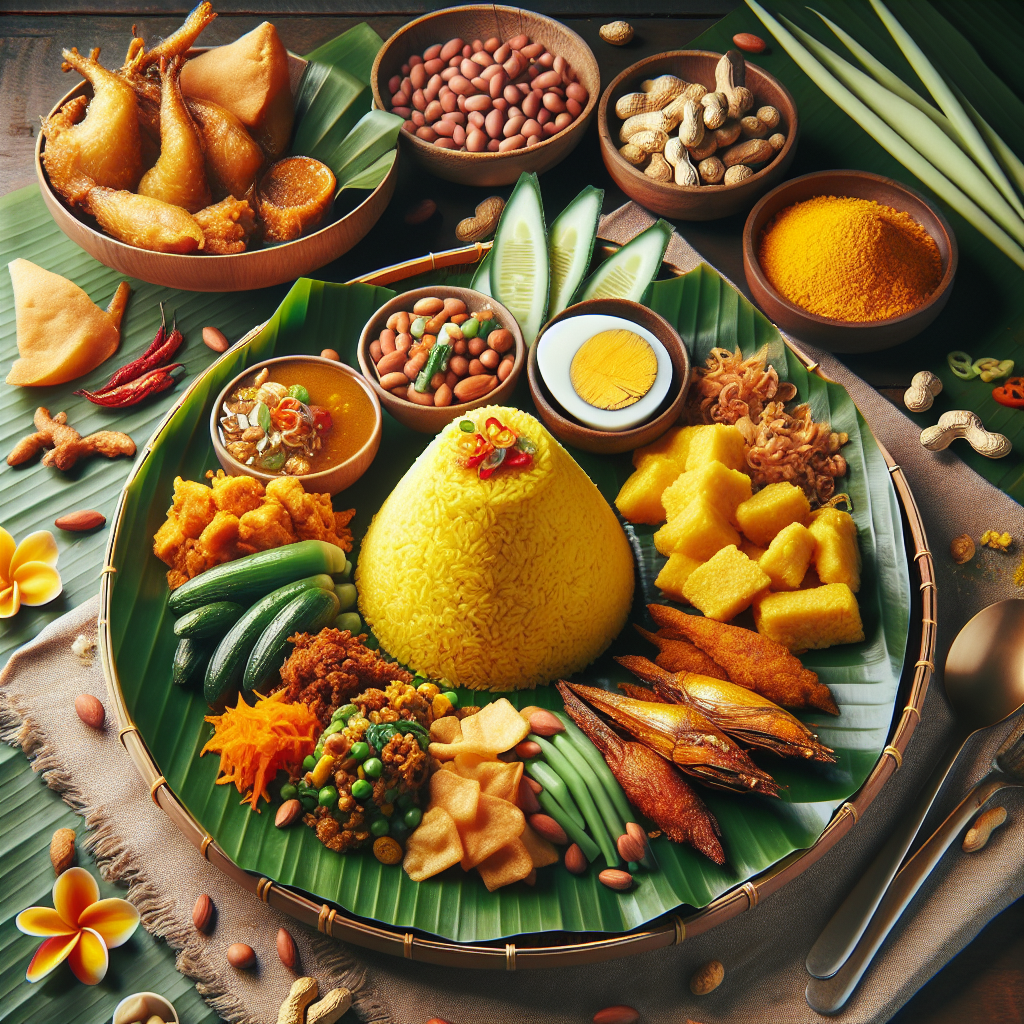 Nationalgericht Indonesien: Nasi Kuning (Rezept)