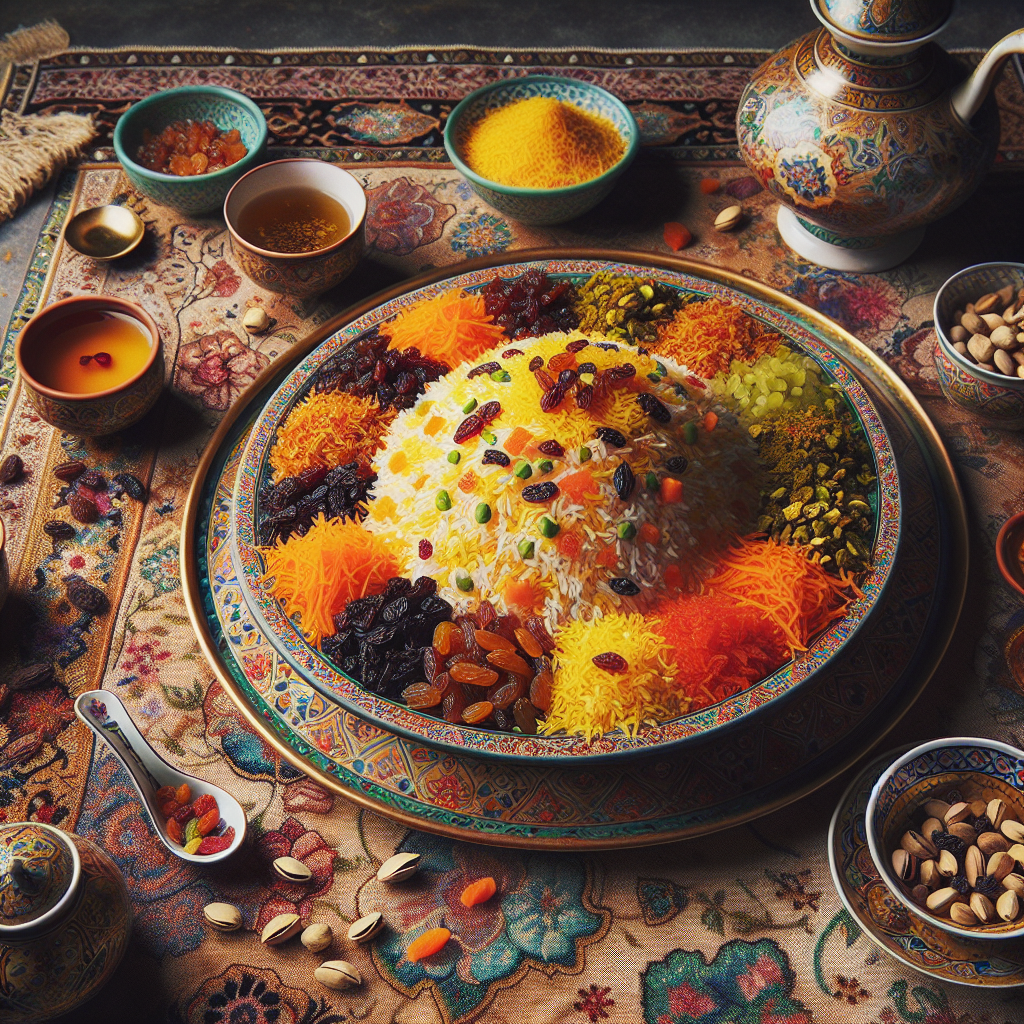 Nationalgericht Iran: Shirin Polow (Rezept)