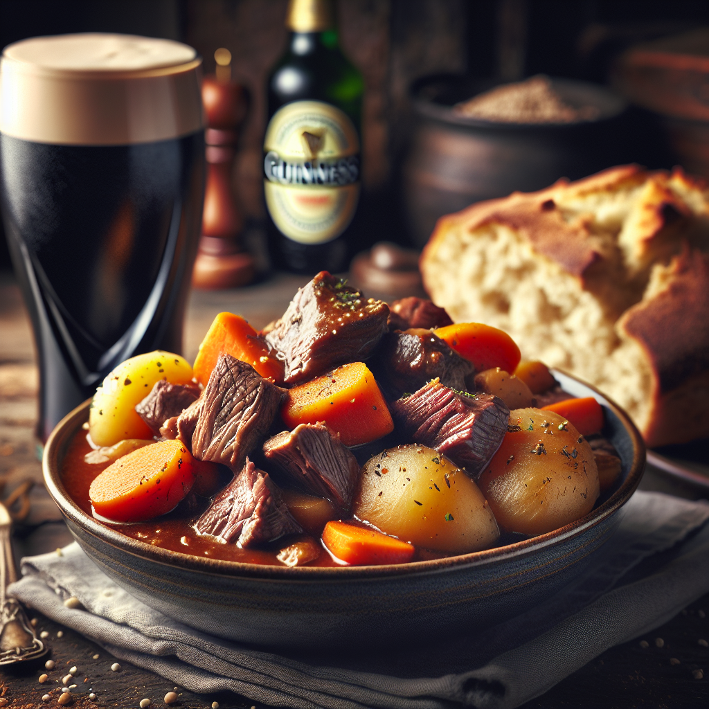 Nationalgericht Irland: Beef and Guinness Stew (Rezept)