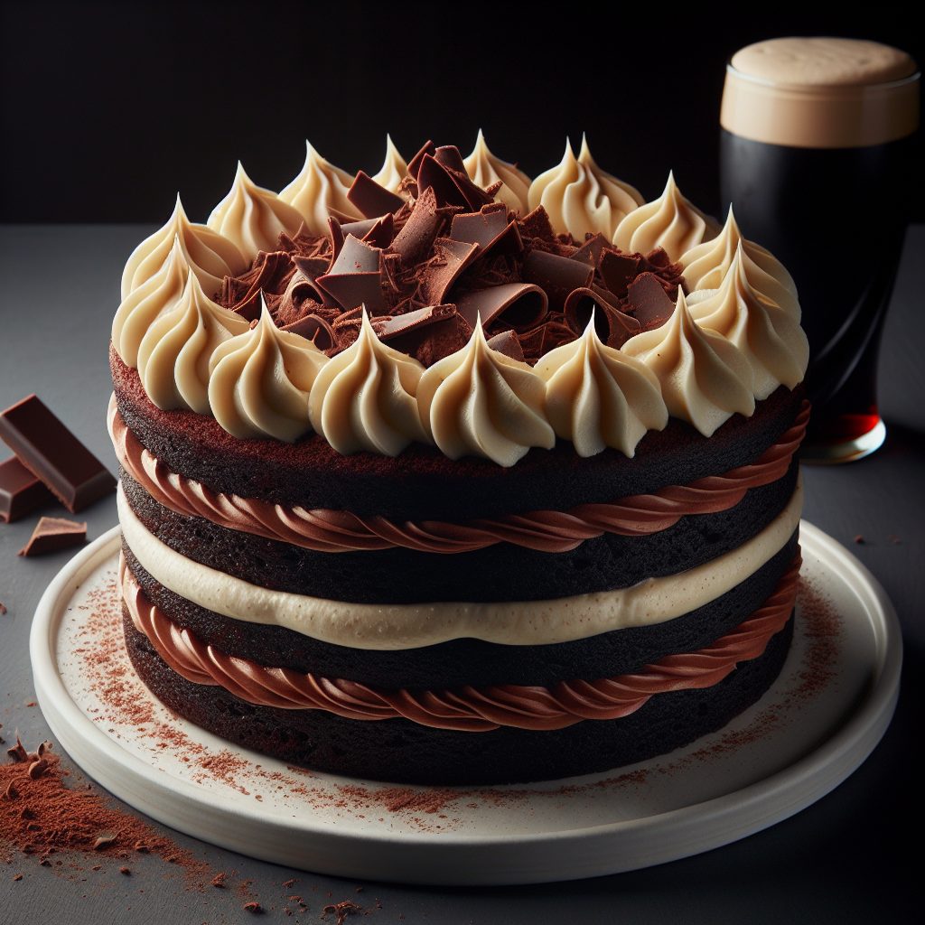 Nationalgericht Irland: Chocolate Guinness Cake (Rezept)