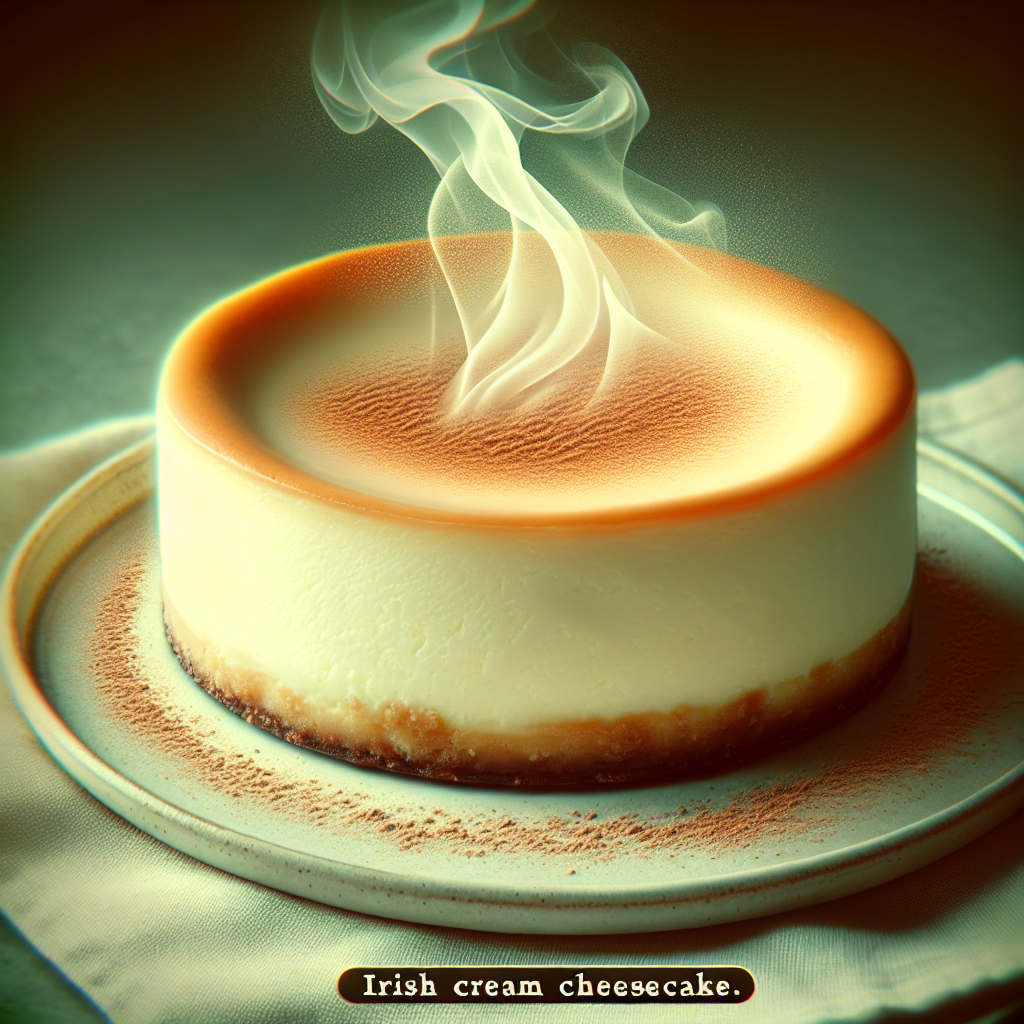 Nationalgericht Irland: Irish Cream Cheesecake (Rezept)