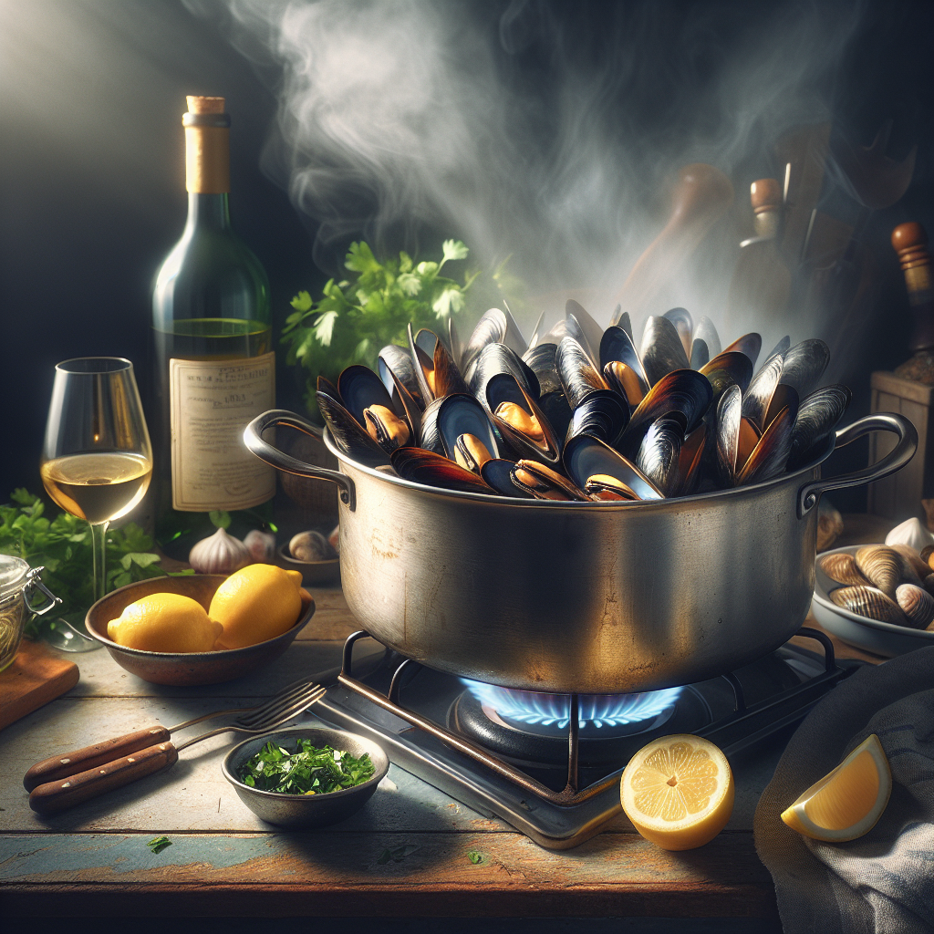 Nationalgericht Irland: Steamed Mussels (Rezept)