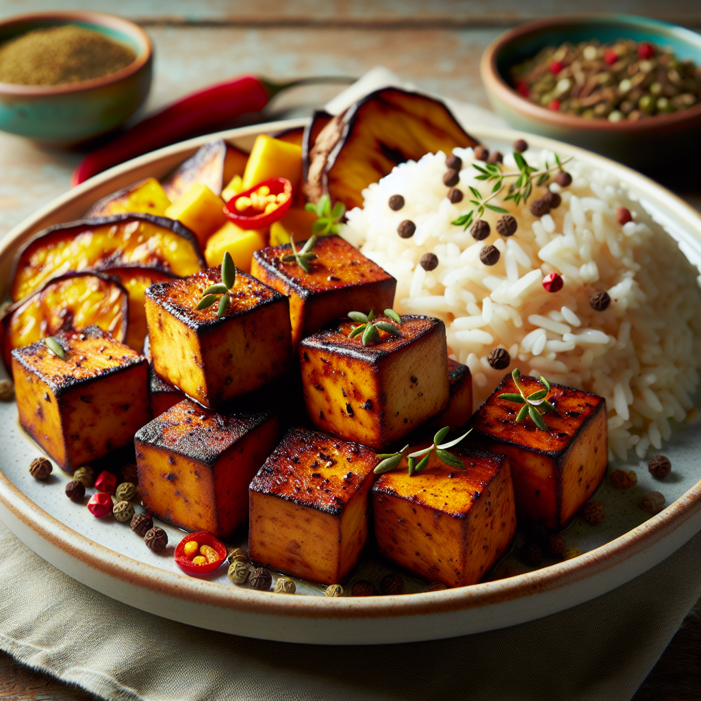 Nationalgericht Jamaika: Jerk Tofu (Rezept)