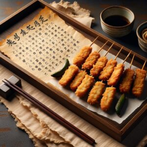 Nationalgericht Japan: Kushi-katsu (Rezept)