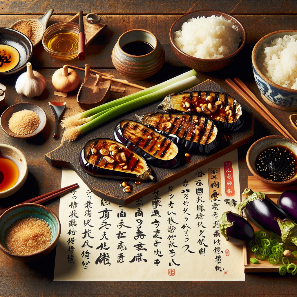 Nationalgericht Japan: Nasu Dengaku (Rezept)