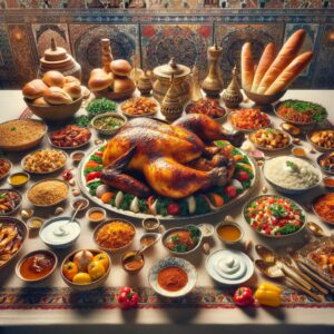 Nationalgericht Jordanien: Dajaj Mashwi (Rezept)