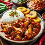 Nationalgericht Kamerun: Chicken Pepper Sauce (Rezept)