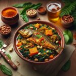 Nationalgericht Kamerun: Ndole with Fish (Rezept)