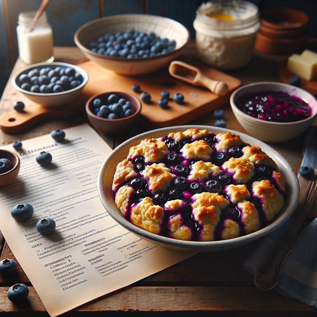 Nationalgericht Kanada: Blueberry Grunt (Rezept)