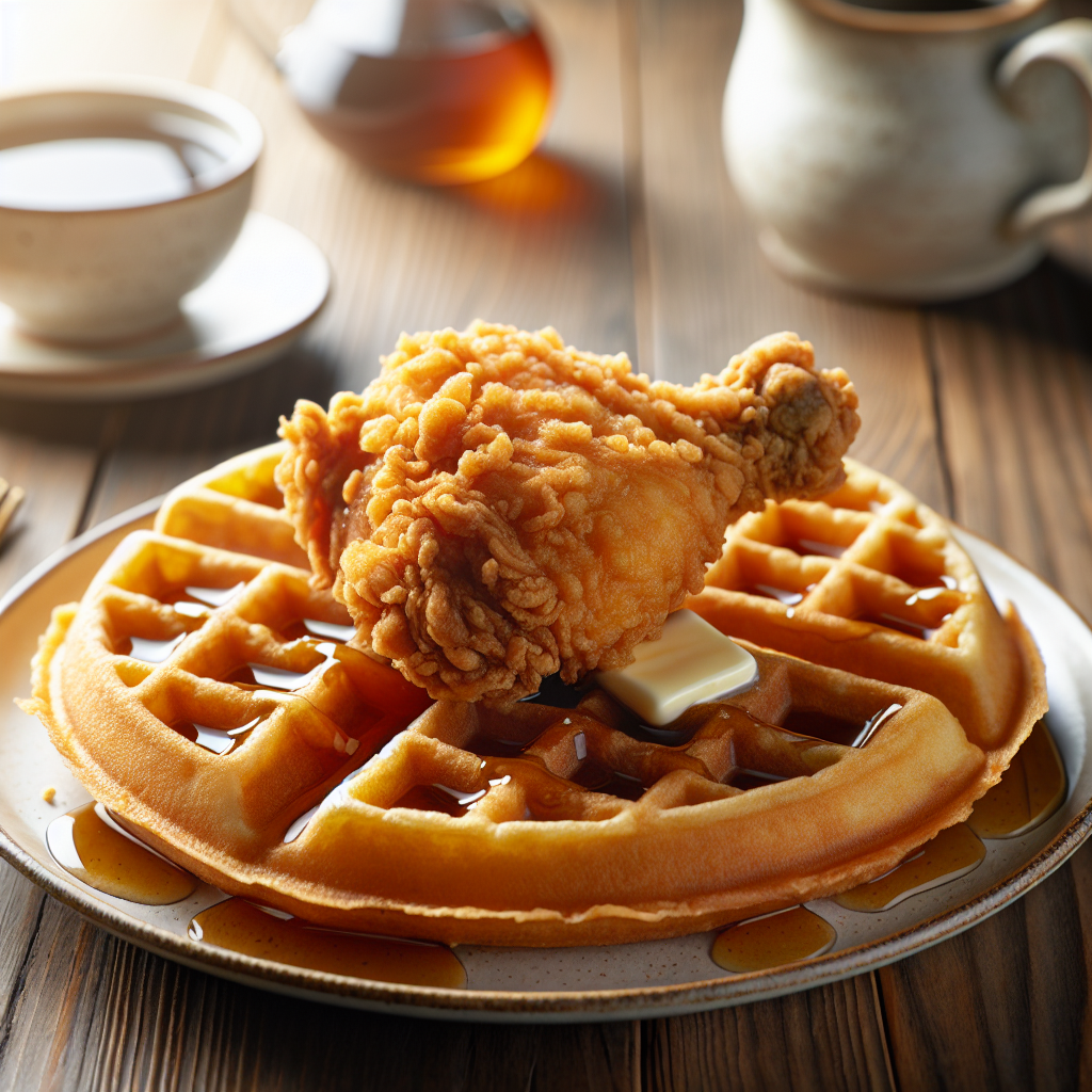 Nationalgericht Kanada: Chicken and Waffles (Rezept)