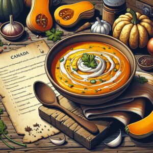 Nationalgericht Kanada: Squash Soup (Rezept)
