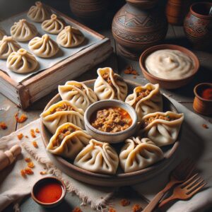 Nationalgericht Kasachstan: Manty (Rezept)