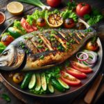 Nationalgericht Katar: #Samak Mashwi# (Rezept)
