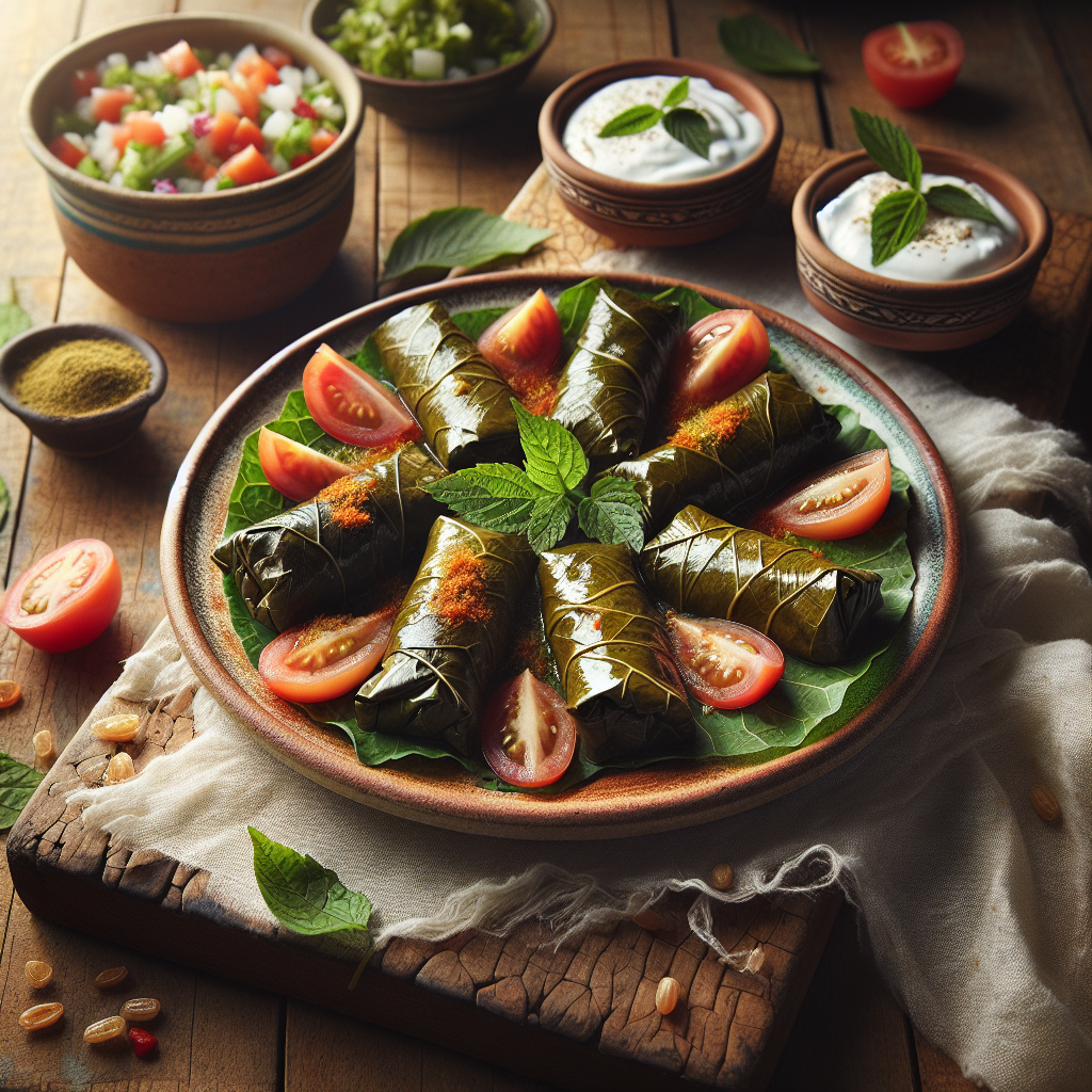 Nationalgericht Katar: Warak Enab (Rezept)