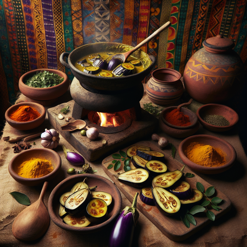 Nationalgericht Kenia: Eggplant Curry (Rezept)