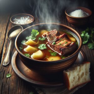 Nationalgericht Kolumbien: #Sopa de Costilla# (Rezept)