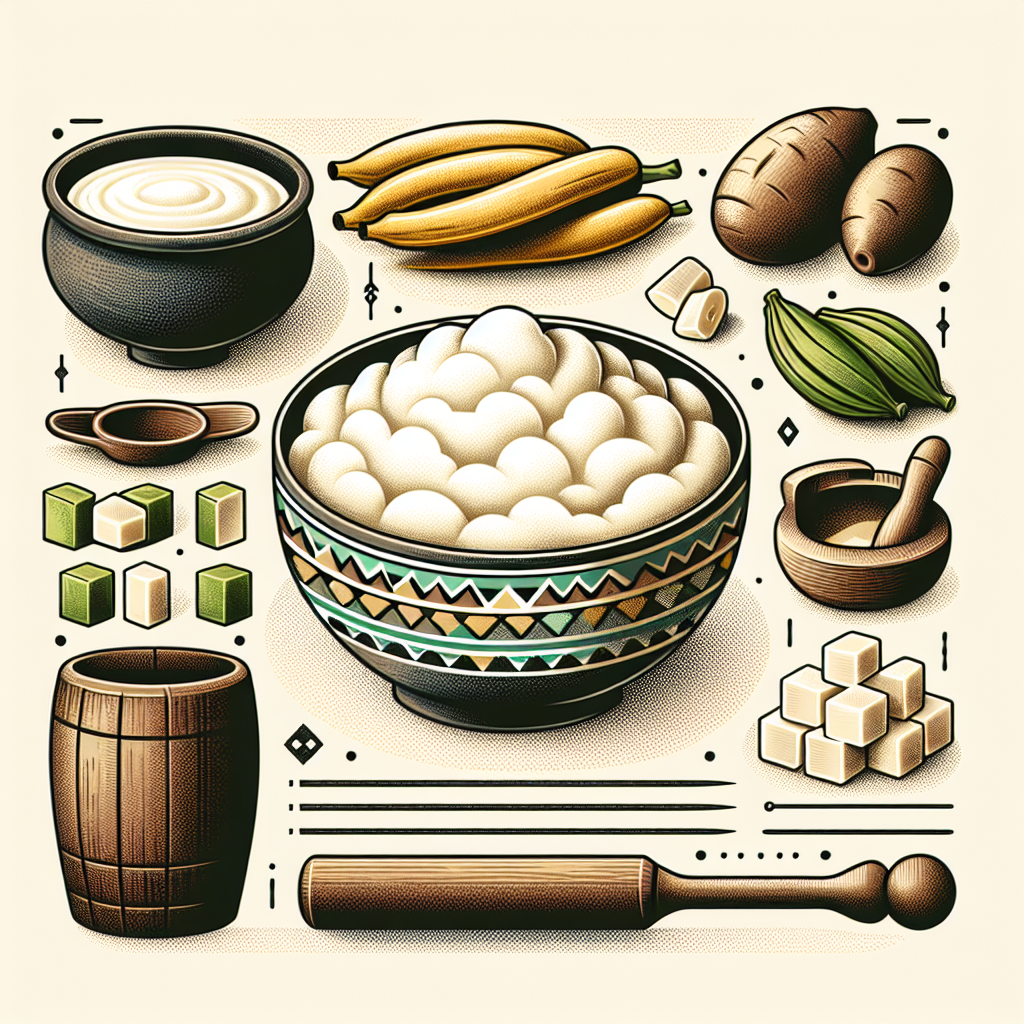 Nationalgericht Kongo: Fufu (Rezept)