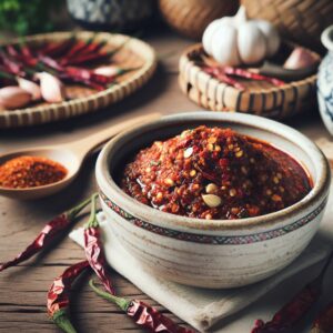 Nationalgericht Laos: #Jeow Bong# (Rezept)