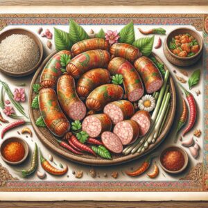 Nationalgericht Laos: #Sai Oua# (Rezept)