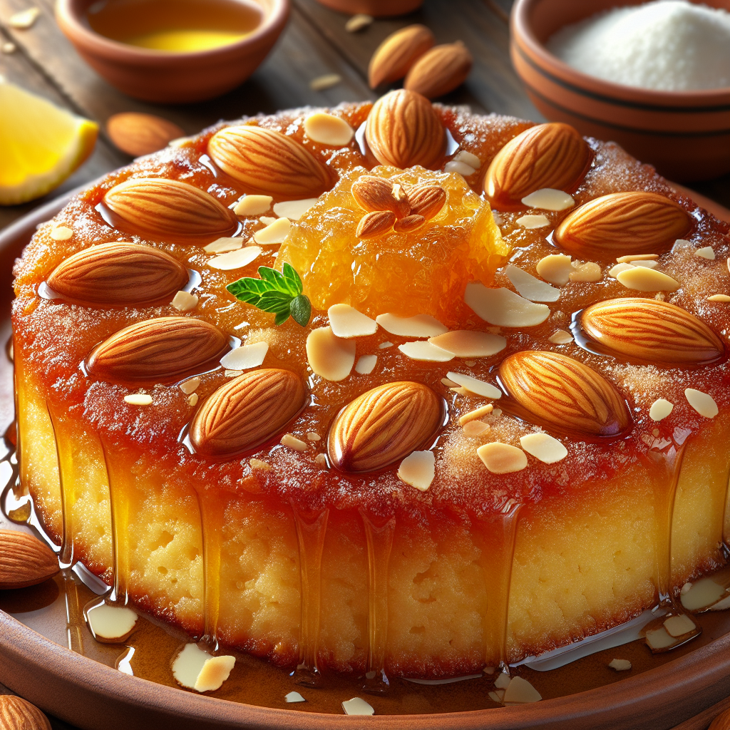 Nationalgericht Libanon: Basbousa (Rezept)