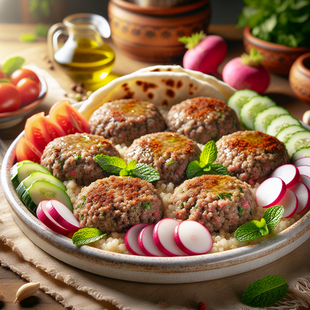 Nationalgericht Libanon: Kebbeh Nayyeh (Rezept)